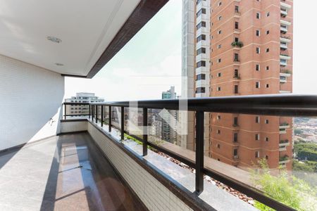 Varanda da sala de estar de apartamento para alugar com 4 quartos, 480m² em Santana, São Paulo