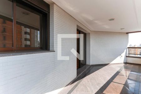 Varanda da sala de estar de apartamento para alugar com 4 quartos, 480m² em Santana, São Paulo