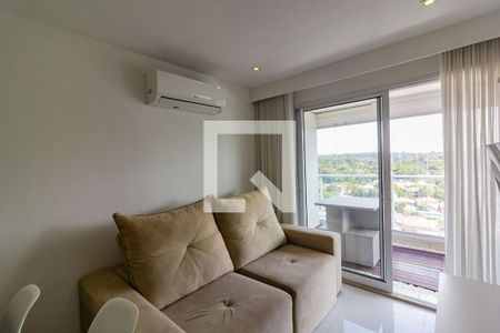 Sala de apartamento à venda com 1 quarto, 50m² em Campo Belo, São Paulo