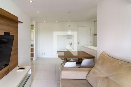 Sala de apartamento à venda com 1 quarto, 50m² em Campo Belo, São Paulo