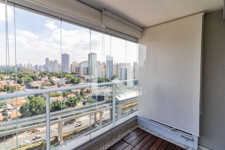 Varanda de apartamento à venda com 1 quarto, 50m² em Campo Belo, São Paulo