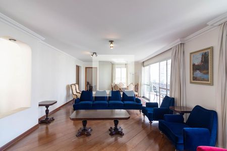 Sala de apartamento para alugar com 3 quartos, 252m² em Moema, São Paulo