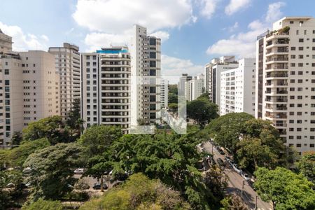 Vista da Sala de apartamento para alugar com 3 quartos, 252m² em Moema, São Paulo