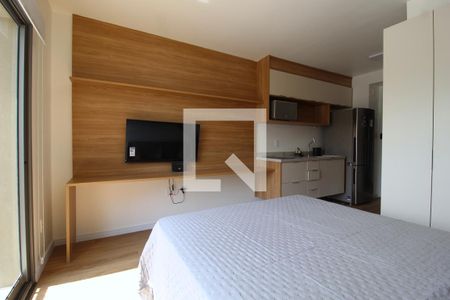 Sala/Quarto de kitnet/studio para alugar com 1 quarto, 24m² em Vila Olímpia, São Paulo