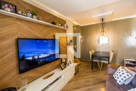 Sala  de apartamento à venda com 2 quartos, 72m² em Jardim Tupanci, Barueri