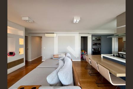 Sala  de apartamento à venda com 3 quartos, 130m² em Jardim Dom Bosco, São Paulo