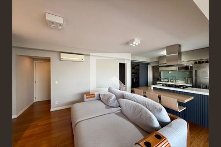 Sala  de apartamento à venda com 3 quartos, 130m² em Jardim Dom Bosco, São Paulo