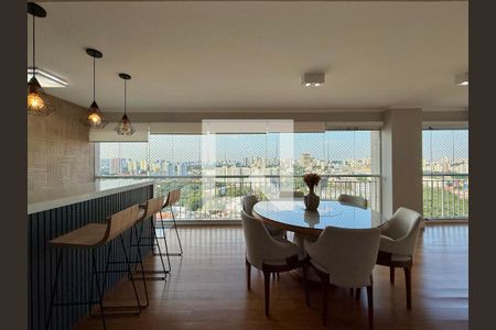 Varanda  de apartamento à venda com 3 quartos, 130m² em Jardim Dom Bosco, São Paulo