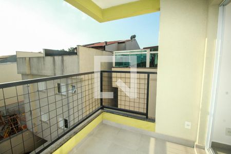 Varanda da Sala de apartamento para alugar com 2 quartos, 50m² em Vila Sao Pedro, Santo André