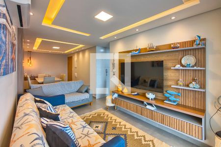 Sala de apartamento para alugar com 2 quartos, 85m² em Real, Praia Grande