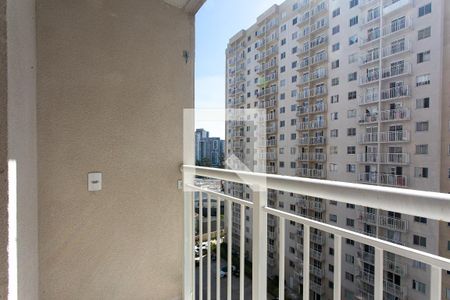 Varanda da Sala de apartamento para alugar com 2 quartos, 34m² em Guaiauna, São Paulo