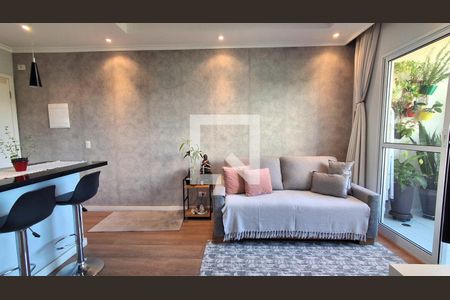 Sala de apartamento à venda com 2 quartos, 58m² em Centro, São Bernardo do Campo