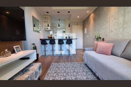 Sala de apartamento à venda com 2 quartos, 58m² em Centro, São Bernardo do Campo