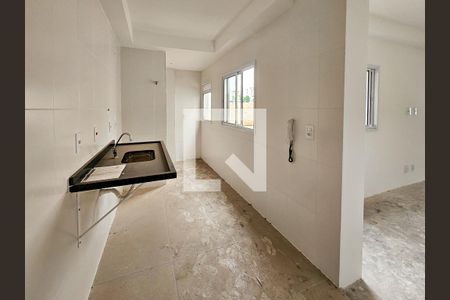 Sala/Cozinha de apartamento à venda com 2 quartos, 134m² em Santa Terezinha, Santo André