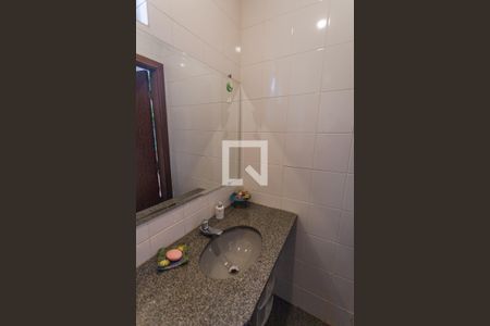 Lavabo na Sala de apartamento à venda com 4 quartos, 140m² em Santo Antônio, Belo Horizonte