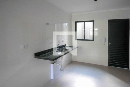 Cozinha de apartamento à venda com 2 quartos, 35m² em Vila Antonieta, São Paulo