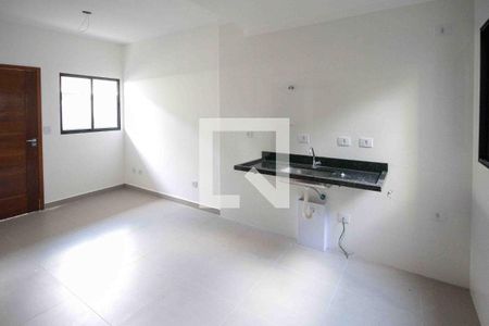 Cozinha de apartamento à venda com 2 quartos, 35m² em Vila Antonieta, São Paulo