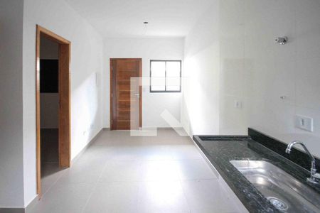 Cozinha de apartamento à venda com 2 quartos, 35m² em Vila Antonieta, São Paulo