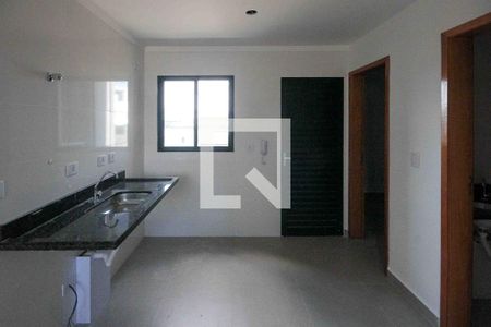 Cozinha de apartamento à venda com 2 quartos, 35m² em Vila Antonieta, São Paulo