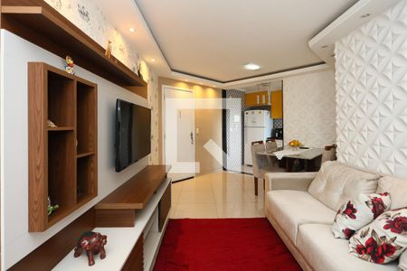 sala  de apartamento à venda com 3 quartos, 69m² em Jardim Henriqueta, Taboão da Serra