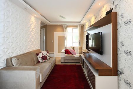 sala  de apartamento à venda com 3 quartos, 69m² em Jardim Henriqueta, Taboão da Serra