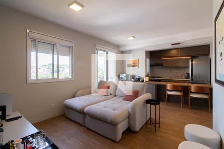 Sala de apartamento à venda com 2 quartos, 66m² em Ferreira, São Paulo
