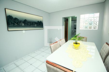 Sala de Jantar de casa à venda com 3 quartos, 160m² em Vila Bela Vista, Santo André