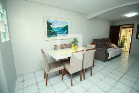 Sala de Jantar de casa à venda com 3 quartos, 160m² em Vila Bela Vista, Santo André