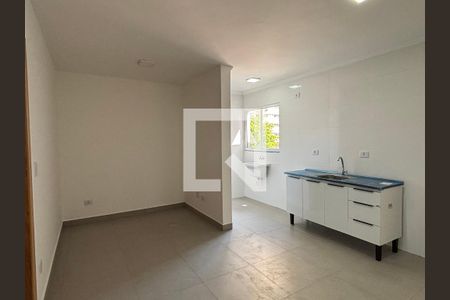 Sala/Cozinha de apartamento para alugar com 1 quarto, 29m² em Vila Monte Alegre, São Paulo