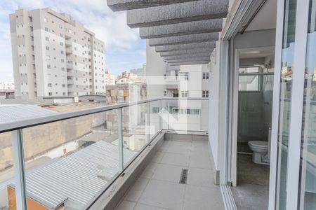 Varanda da Sala de apartamento à venda com 1 quarto, 108m² em Floresta, Belo Horizonte
