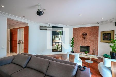 Sala de apartamento à venda com 4 quartos, 246m² em Real Parque, São Paulo