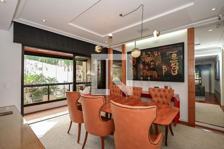 Sala de Jantar de apartamento à venda com 4 quartos, 246m² em Real Parque, São Paulo