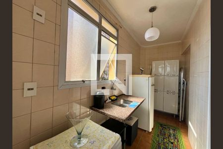 Cozinha e Área de Serviço de apartamento para alugar com 1 quarto, 30m² em Vila Itapura, Campinas
