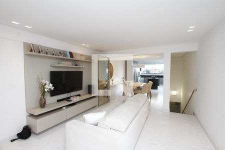 Sala 1 de apartamento à venda com 4 quartos, 270m² em Estoril, Belo Horizonte