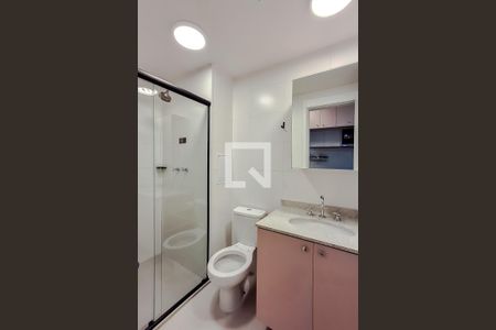 Banheiro de kitnet/studio para alugar com 1 quarto, 25m² em Vila Mariana, São Paulo