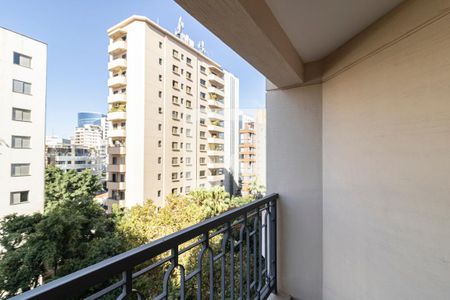 Varanda da Sala de apartamento para alugar com 2 quartos, 51m² em Itaim Bibi, São Paulo