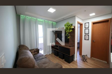 Sala de apartamento à venda com 2 quartos, 50m² em Utinga, Santo André