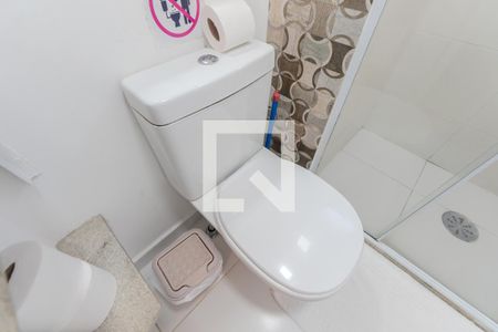 Banheiro de kitnet/studio à venda com 1 quarto, 29m² em Bela Vista, São Paulo