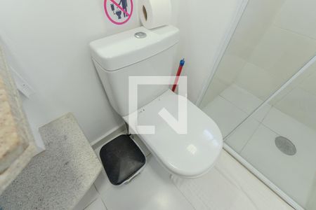 Banheiro de kitnet/studio à venda com 1 quarto, 29m² em Bela Vista, São Paulo