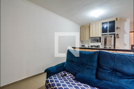 Sala de apartamento para alugar com 2 quartos, 45m² em Vila Vitória, Santo André