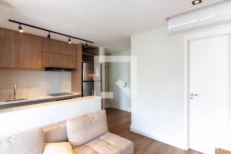 Sala de apartamento para alugar com 1 quarto, 47m² em Vila Nova Conceição, São Paulo