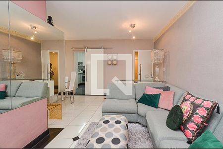 Sala de Estar de apartamento à venda com 3 quartos, 100m² em Lourdes, Belo Horizonte