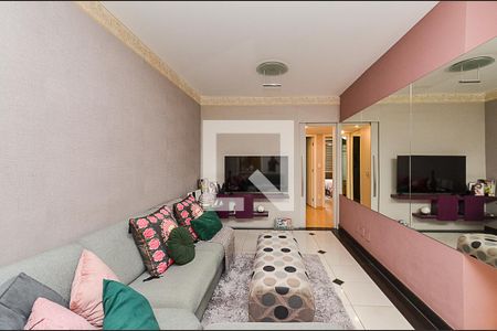 Sala de Estar de apartamento à venda com 3 quartos, 100m² em Lourdes, Belo Horizonte