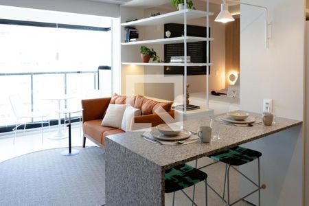 Sala de kitnet/studio para alugar com 1 quarto, 33m² em Jardim Esplanada, São José dos Campos