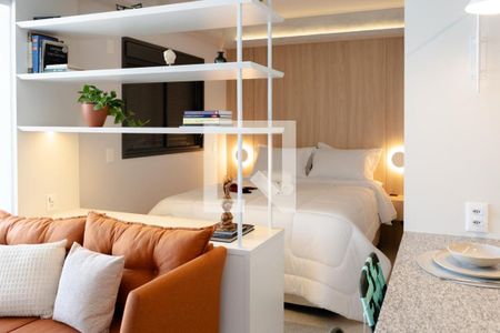 Sala de kitnet/studio para alugar com 1 quarto, 33m² em Jardim Esplanada, São José dos Campos