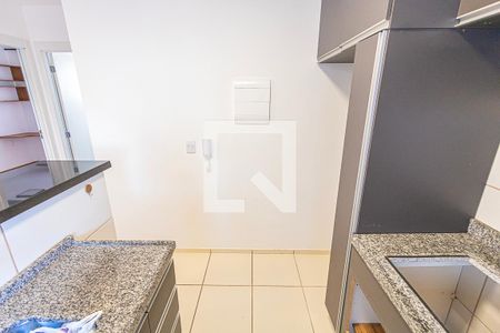 Cozinha de apartamento à venda com 2 quartos, 42m² em Trevo, Belo Horizonte
