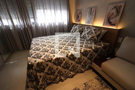 cama de apartamento para alugar com 1 quarto, 29m² em Auxiliadora, Porto Alegre