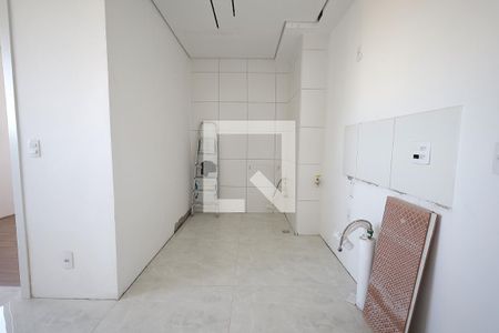 Cozinha e Área de Serviço de apartamento para alugar com 2 quartos, 34m² em Santa Maria, Santo André