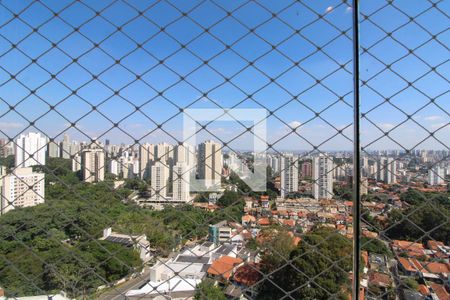 Vista Varanda da Sala de apartamento à venda com 3 quartos, 177m² em Jardim Monte Kemel, São Paulo