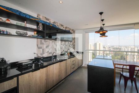Churrasqueira de apartamento à venda com 3 quartos, 177m² em Jardim Monte Kemel, São Paulo